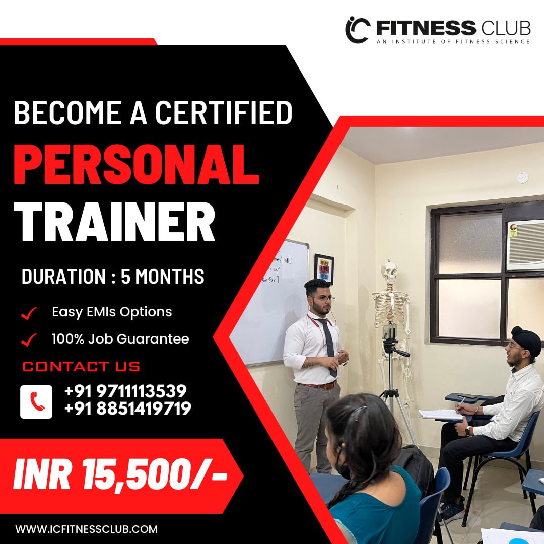 Personal Trainer Course,West Delhi,Sports & Hobbies,Gym - Fitness